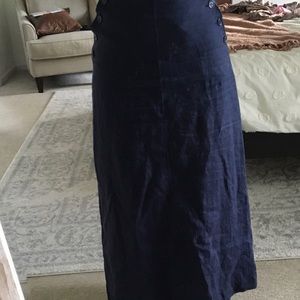 Max Studio Linen Skirt